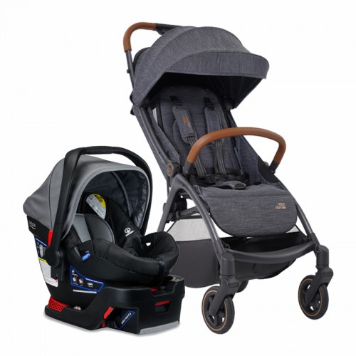 Britax Gravity II Auto One-handed fold Stroller & B-safe Gen2 Infant Car Seat (Travel System) Britax Gravity II Auto One-handed fold Stroller & B-safe Gen2 Infant Car Seat (Travel System)